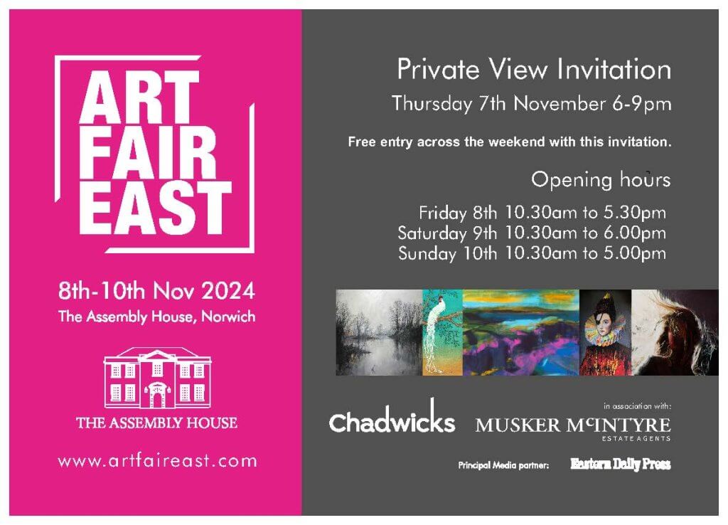 Art Fair East invitation